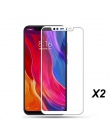 2-Pack wcześniej mi um ochraniacz ekranu ze szkła hartowanego Xiao mi mi 8 Lite mi 8 mi 8 pełna pokrywa szkło ochronne Film Xiao