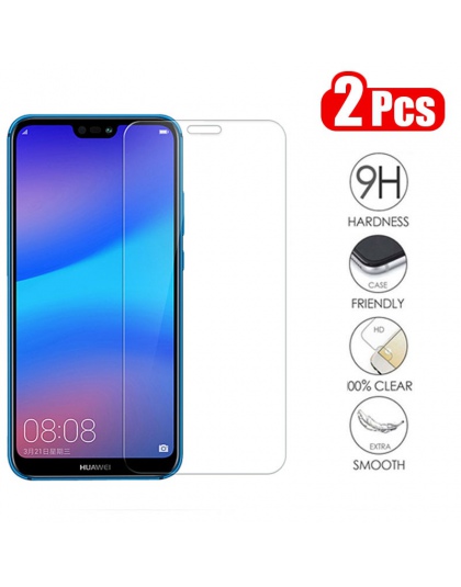 2 sztuk/partia pełne szkło hartowane dla Huawei P20 folia ochronna na ekran Lite szkło dla Huawei P20 P20 Pro P10 Honor 8 9 10 L