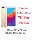 Osłona ekranu dla huawei honor 7a 7c 7x pro 9 lite widok 8 10 szkło hartowane dla huawei honer 7 c x 9 lite V8 V10 film