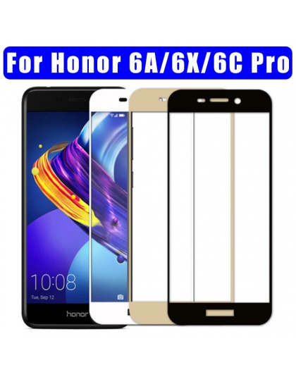 Szkło ochronne dla Honor 6c Pro dla Huawei 6a 6x6 C X C6 X6 A6 szkło hartowane ekran folia ochronna na Honor6c Honor6x 6 cpro