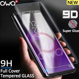 9D pełna zakrzywione szkło hartowane dla Samsung Galaxy S10 S8 S9 Plus uwaga 9 S10E uwaga 8 ochronne na ekran do Samsung A8 a7 F