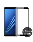 Pełna pokrywa szkło hartowane dla Samsung Galaxy A8 A8 Plus 2018 ochraniacz ekranu dla A8 A8 + A530F A530 A730 szkło ochronne fi