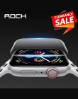 2 sztuk dla Apple osłona na szybkę zegarka dla iWatch 4 3 2 ROCK hydrożel pełna ochronna folia do Apple zegarek z 38mm 40mm 42mm