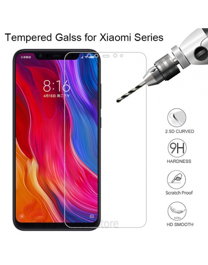 2 sztuk 9 H szkło hartowane dla Xiaomi Redmi 5 Plus uwaga 5 6 Pro ochraniacz ekranu ze szkła dla Redmi 6 Pro 6A uwaga 5 6 szkło 