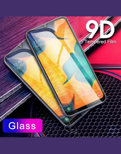 CASPTM 9D szkło hartowane dla Samsung Galaxy A10 A30 A50 ochronne na ekran do Samsung A20 A40 A60 A70 80 90 szkło ochronne Film