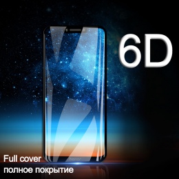 6D pełna pokrywa szkło hartowane do telefonu Huawei Honor 10 Lite 8X9 Nova 3 szkło bezpieczne na Honor 8X v20 P smart 2019 Y9 oc