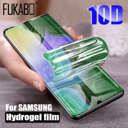 10D na ekran do Samsung Galaxy S10 S9 S8 Plus S10e uwaga 9 8 hydrożel do Samsung A7 2018 A5 2017 S7 krawędzi miękka folia