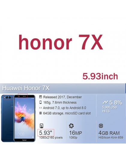 Szkło ochronne na telefon honor 7a dla huawei 7c 7x 7a pro 7 c x ochronna na ekran, folia ochronna hartowanego glas bezpieczeńst