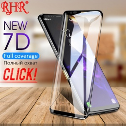 7D pełna zakrzywione krawędzi szkło hartowane dla Samsung Galaxy Note 9 Note8 ochronne na ekran do Samsung S8 S9 Plus ochrona fo