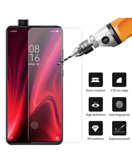 2.5D 9 H Screen Protector dla Xiao mi mi 9 T Pro szkło hartowane na telefon folia ochronna dla Xiao mi mi czerwony mi K20 Pro sz