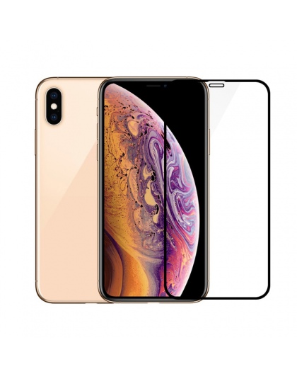 Szkło ochronne ochraniacz ekranu dla iPhone X szkło hartowane dla iPhone 7 10 XS xs MAX XR 7 8 Plus folia na cały telefon 9 H Pr