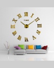 2019 nowy dekoracji domu zegar ścienny duży lustrzany zegar ścienny nowoczesny Design duży rozmiar zegary ścienne DIY naklejki ś
