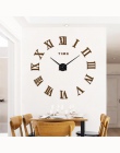 2019 nowy dekoracji domu zegar ścienny duży lustrzany zegar ścienny nowoczesny Design duży rozmiar zegary ścienne DIY naklejki ś