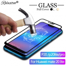 Pełne pokrycie szkło hartowane dla huawei mate 20 lite dla huawei P20 pro mate20 Protector P20Lite P 20 p20 Plus szkło ochronne