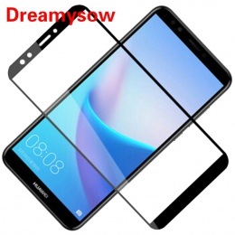 Pełna osłona ekranu dla Huawei Honor 7A 7C Pro 7X szkło hartowane dla Huawei Y6 Y5 Prime Y9 2018 P inteligentny P20 Lite Nova 3i