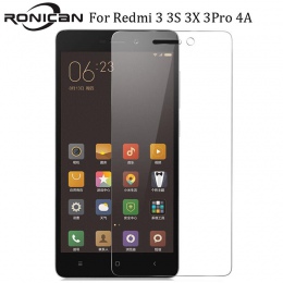 Dla Xiaomi Redmi 3 S szkło hartowane Redmi 3 Pro folia ochronna na ekran Xiaomi 4A Xiaomi Redmi 3 s 3 s 3x RONICAN szkło 5"