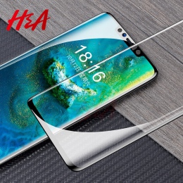 H & A szkło hartowane dla Huawei P20 Lite Pro szkło ochronne ochraniacz ekranu dla Huawei Mate 20 10 Pro Lite pełna pokrywa