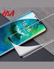 H & A szkło hartowane dla Huawei P20 Lite Pro szkło ochronne ochraniacz ekranu dla Huawei Mate 20 10 Pro Lite pełna pokrywa