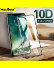 10D szkło hartowane dla iPhone X 7 8 6 Plus ekran Protector pełna pokrywa szkło ochronne dla iPhone 6 s 7 XR XS Max tarcza filmu