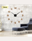 2019 nowy dom dekoracji ściany zegar duży lustrzany zegar ścienny nowoczesny design duży rozmiar zegary ścienne diy naklejki ści