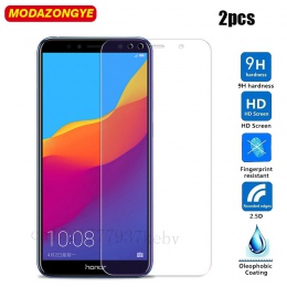 2 Pc szkło hartowane Huawei Honor 7C ochraniacz ekranu Huawei Honor 7C AUM-L41 szkło Huawei Honor7C AUM-L41 rosyjska wersja 5.7"