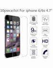 10 sztuk dla Alppe iPhone 6 S X SE szkło hartowane ochraniacz ekranu dla iPhone 6 s 7 8 Plus 5 XS Max XR hartowane folia ochronn