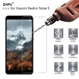 2.5D 0.26mm 9 H Premium szkło hartowane dla Xiaomi Redmi uwaga 5 Screen Protector hartowane folia ochronna dla Redmi uwaga 5