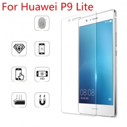 Szkło hartowane dla Huawei P9 folia ochronna na ekran Lite Premium Premium 9 H 2.5D 0.3mm Anti-scratch folia ochronna do Huawei 