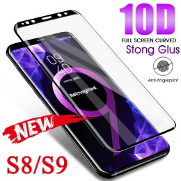 10D zakrzywione szkło hartowane na Samsung Galaxy S9 S8 S7 krawędzi uwaga 8 9 S8 S9 Plus osłona ekranu szkło ochronne film