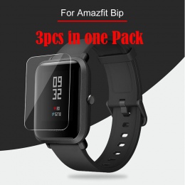 3 sztuk dla Xiaomi Huami Amazfit Bip cieczy ochraniacz ekranu ze szkła miękkie Nami (bez szkła hartowanego) ochronna dla Amazfit