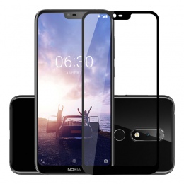 9 H szkło hartowane dla Nokia X3/3.1 plus 7.1 5 6 5.1 Plus X7 X5 3.1 2.1 3 2018 8 pełna osłona ekranu dla Nokia 6X6 2018