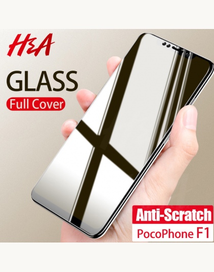 H & A szkło ochronne na dla Xiaomi Pocophone F1 Max 3 2 uwaga 3 A1 A2 Lite hartowane ekran protector 0.27mm A2 Lite F1 szkło