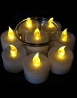 24 sztuk LED świeczki tea light Householed velas led zasilane baterią bezpłomieniową świece kościół i dekoracji wnętrz i oświetl