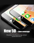 WLMLBU 5D szkło hartowane dla iphone 7 szkło 6 s plus osłona ekranu dla iphone 6 szkło folia na cały telefon zakrzywiona krawędź