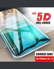 5D zakrzywione do ochrony krawędzi szkło hartowane dla iPhone 6 szkło 9 H twardość iPhone 7 szkło 6 s 8 Plus ochraniacz ekranu H
