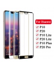 5D szkło ochronne na huawei p20 p10 lite pro 20 p 10 p plus szkło hartowane ochraniacz ekranu p 20 10 światła p20plus p20lite