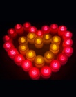 1 sztuk kreatywny LED świeca wielokolorowa lampa symulacja kolor płomień światło herbaty strona główna ślub Birthday Party Decor