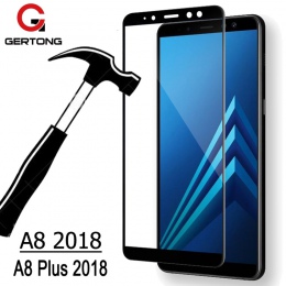 GerTong na ekran do Samsung Galaxy A8 2018 A530F pełna pokrywa szkło hartowane dla Samsung A8 Plus 2018 A730F bezpieczeństwa szk