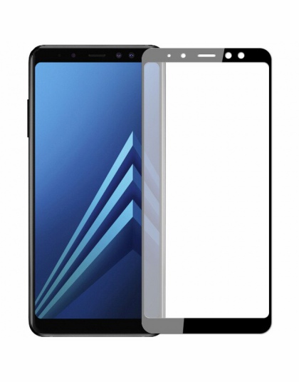 GerTong na ekran do Samsung Galaxy A8 2018 A530F pełna pokrywa szkło hartowane dla Samsung A8 Plus 2018 A730F bezpieczeństwa szk