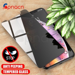 GPNACN ochrony prywatności szkło hartowane dla iPhone X XR XS MAX 5 5S SE osłona ekranu dla iPhone 7 6 6 S 8 Plus przypadku