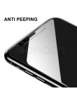 GPNACN ochrony prywatności szkło hartowane dla iPhone X XR XS MAX 5 5S SE osłona ekranu dla iPhone 7 6 6 S 8 Plus przypadku