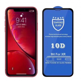 10D szkło hartowane dla iPhone X 7 8 6 Plus ekran Protector pełna pokrywa szkło ochronne dla iPhone 6 6 s 7 XR XS Max film
