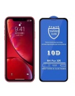10D szkło hartowane dla iPhone X 7 8 6 Plus ekran Protector pełna pokrywa szkło ochronne dla iPhone 6 6 s 7 XR XS Max film