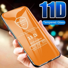 11D zakrzywione szkło ochronne na IPhone XS XR XS Max X hartowany film dla IPhone XR X XS Max szkło hartowane