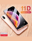 11D zakrzywione szkło ochronne na IPhone XS XR XS Max X hartowany film dla IPhone XR X XS Max szkło hartowane
