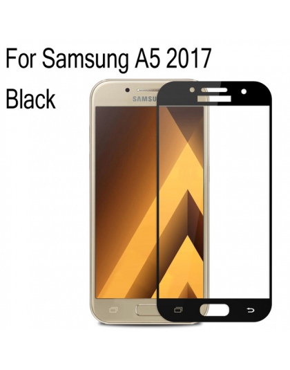 Thouport do Samsung Galaxy A5 2017 szkło A520 pełna pokrywa folia ochronna na ekran szkło hartowane dla Samsung A5 2017