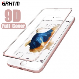 9D ze stopu aluminium ze stopu aluminium szkło hartowane dla iPhone 6 6 S 7 8 Plus pełna osłona ekranu dla iPhone X XS Max XR 5 