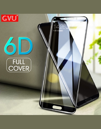 GVU 6D pełna pokrywa szkło hartowane dla Huawei Mate 9 10 Lite 10 folia ochronna na ekran Pro dla Huawei Mate 10 9 8 szkło ochro