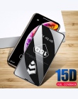 ZNP 15D szkło ochronne na iPhone 6 6 s 7 8 plus XR X szkło pełna osłona iPhone Xs max X ochraniacz ekranu szkło hartowane