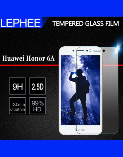Szkło hartowane 2 sztuki dla Huawei Honor 6A ochraniacz ekranu Honor 6 szklanki Huawei Honor 6A DLI-TL20 DLI-AL10 folia ochronna